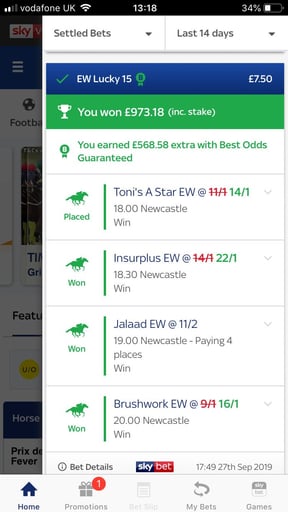 bets