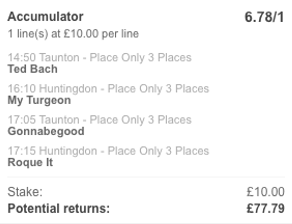 TUESDAY PLACE ACCA