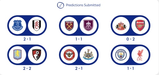 Super 6 Predictions
