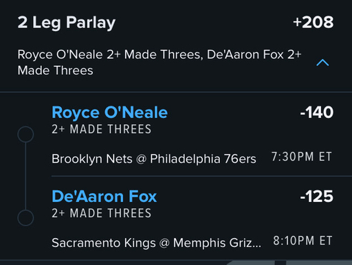 MCbets Twosday Parlay