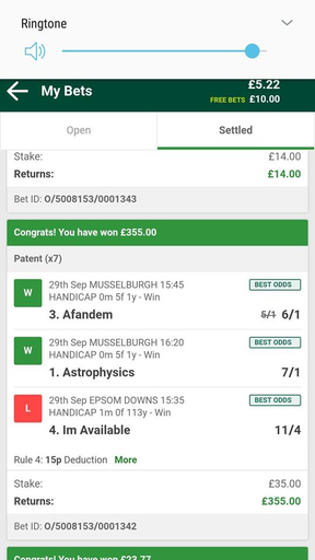 bets