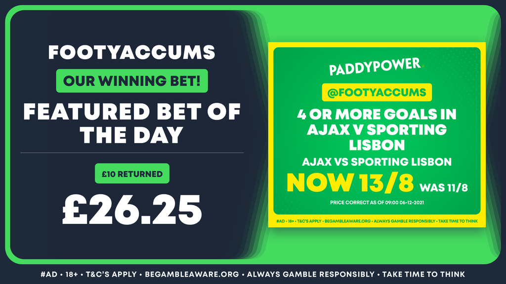 Bet of the day
