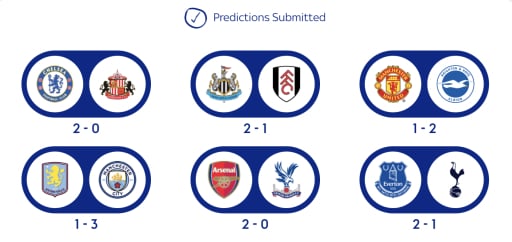 Super 6 Predictions